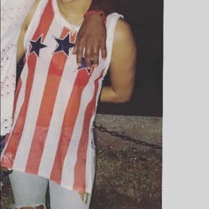 Mesh 4th of July Jersey